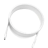 Ocea Pro bathroom TV white extension cable with plain background.