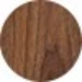 American Walnut circle-shaped with white background.
