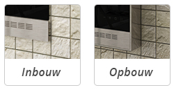 This bathroom TV can be built-in wall and installed in a sauna.